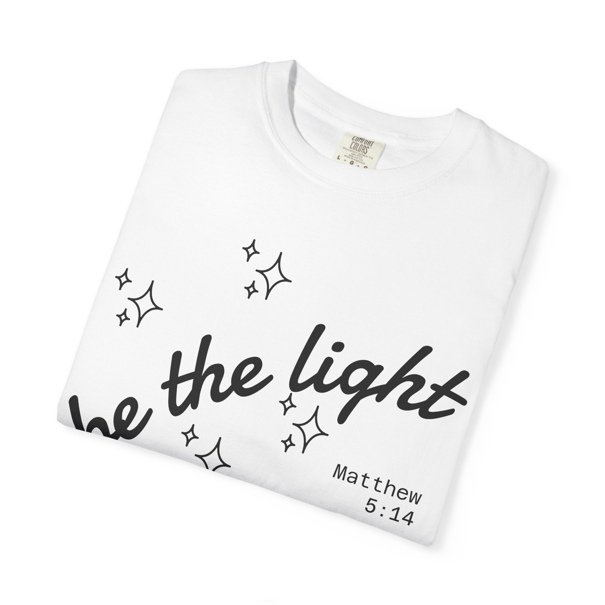 Be the Light unisex T-Shirt (white)