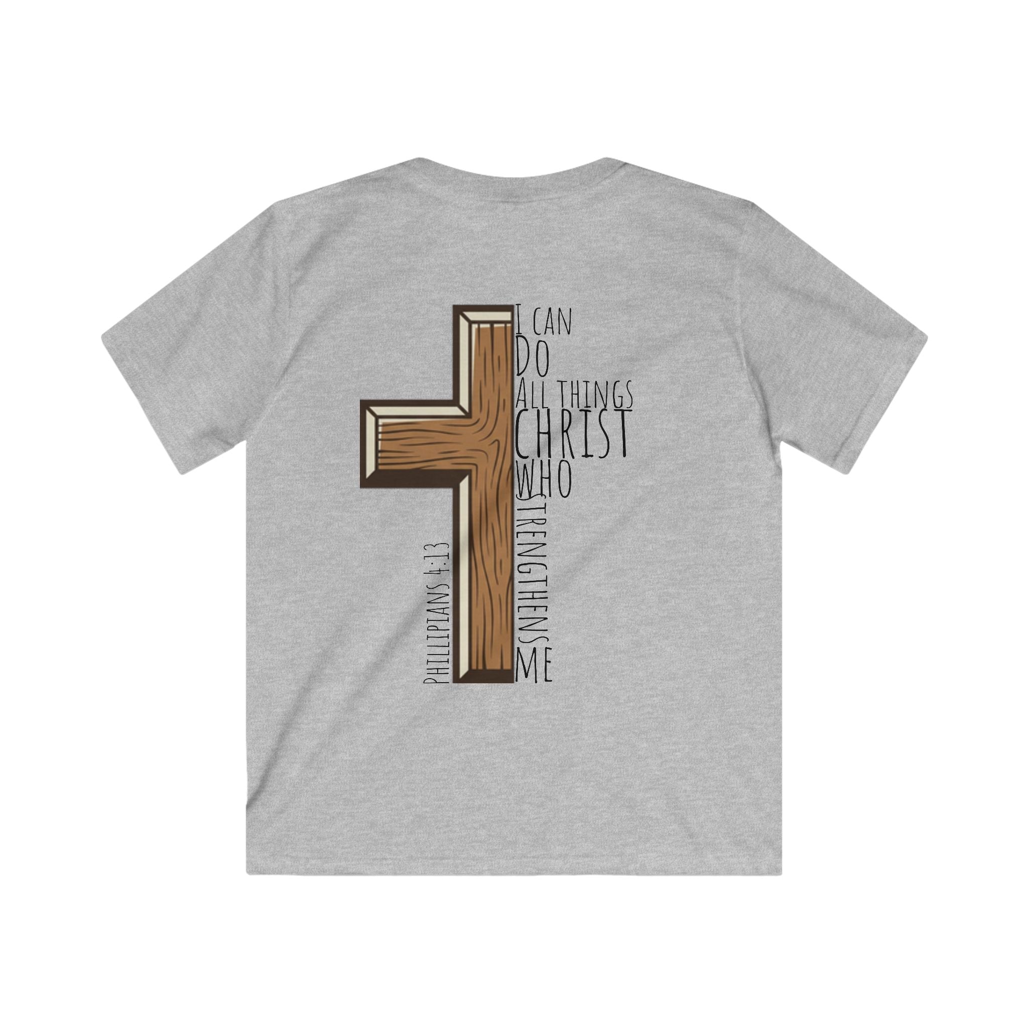 Kids Softstyle Tee - I can do all things