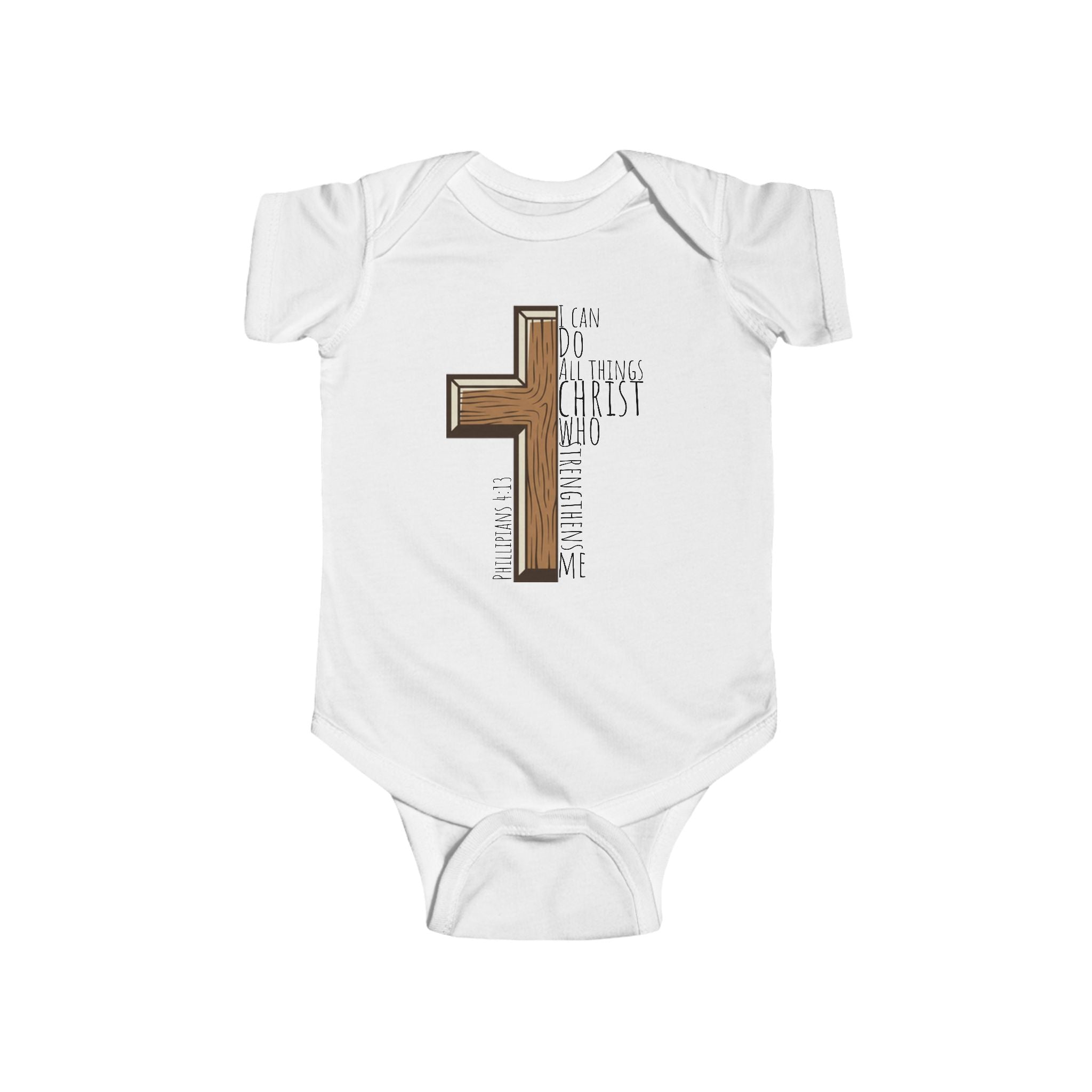 Infant Fine Jersey Bodysuit - I can do all things