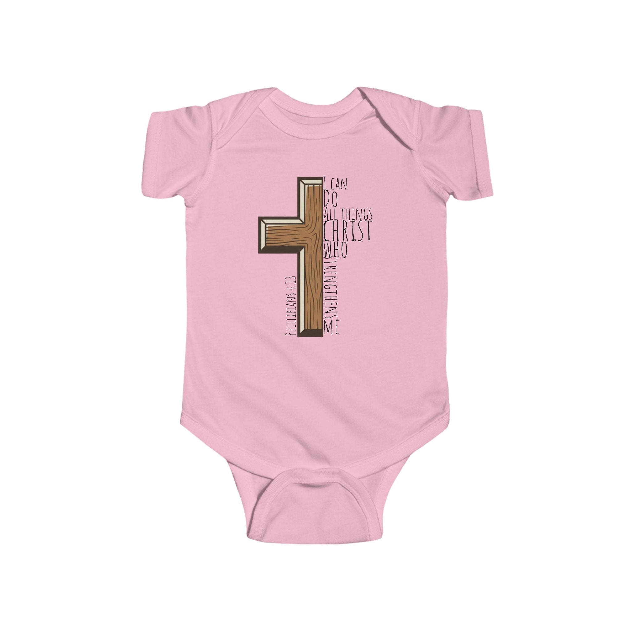Infant Fine Jersey Bodysuit - I can do all things
