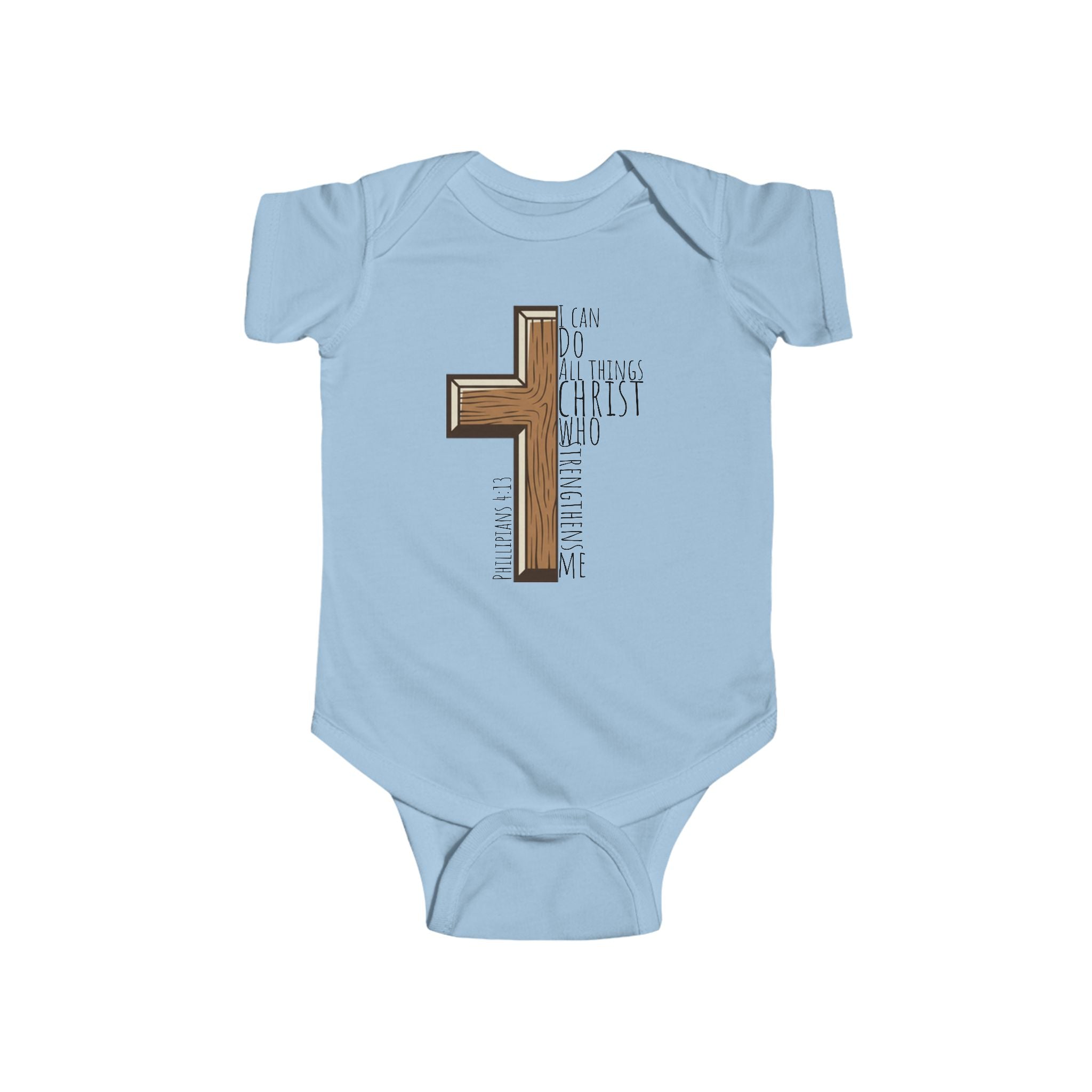 Infant Fine Jersey Bodysuit - I can do all things