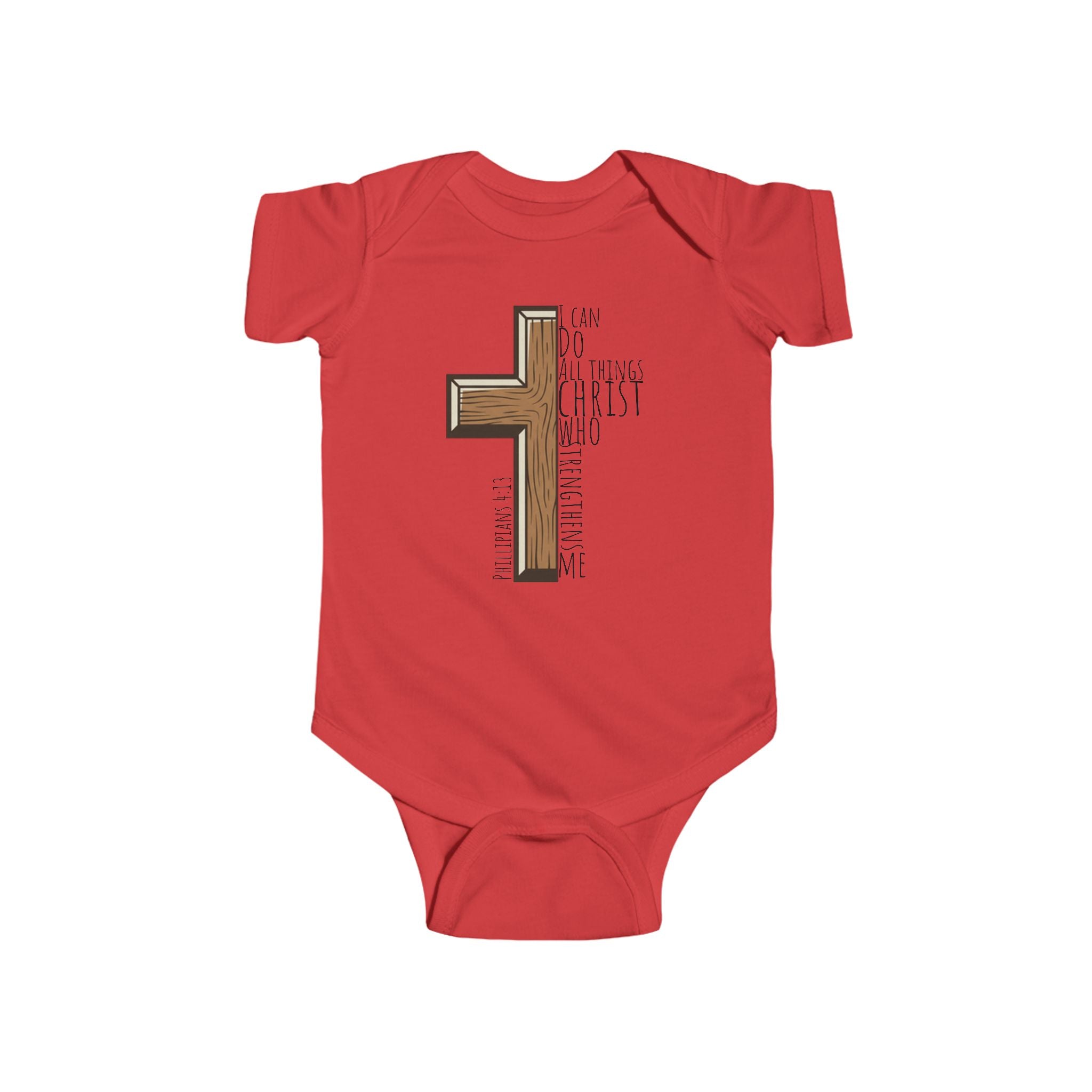 Infant Fine Jersey Bodysuit - I can do all things