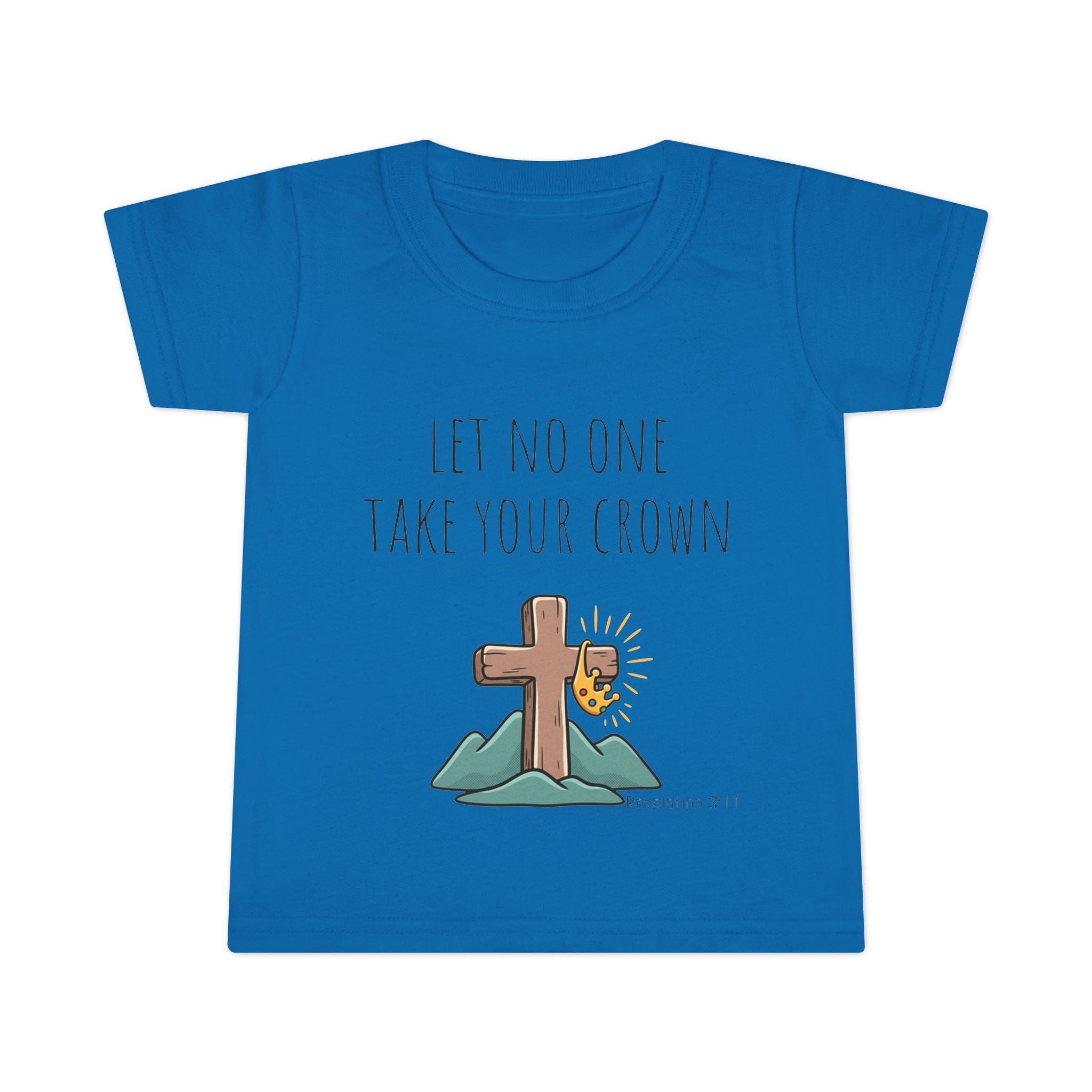Toddler T-Shirt — Cross & Rising Sun Christian Kids Tee
