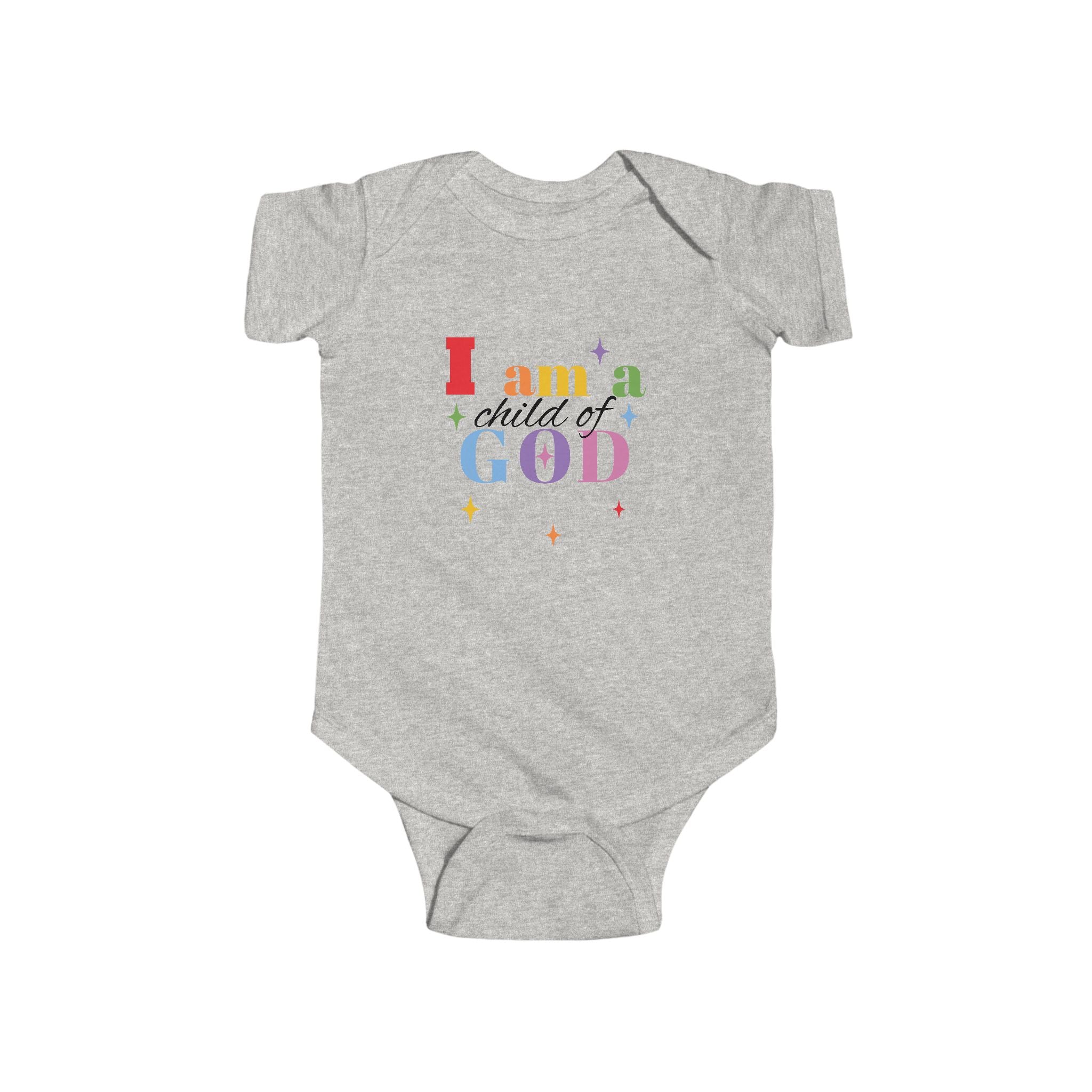 Infant Fine Jersey Bodysuit - I am a child of God