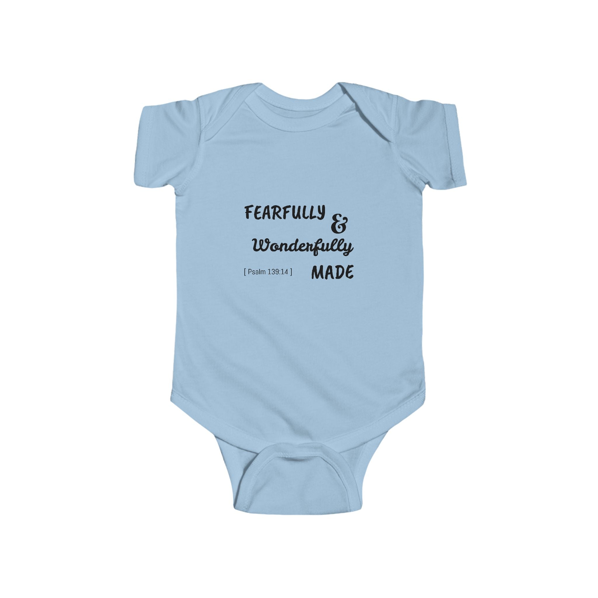 Infant Fine Jersey Bodysuit - Fearfully & Wonderfully Made