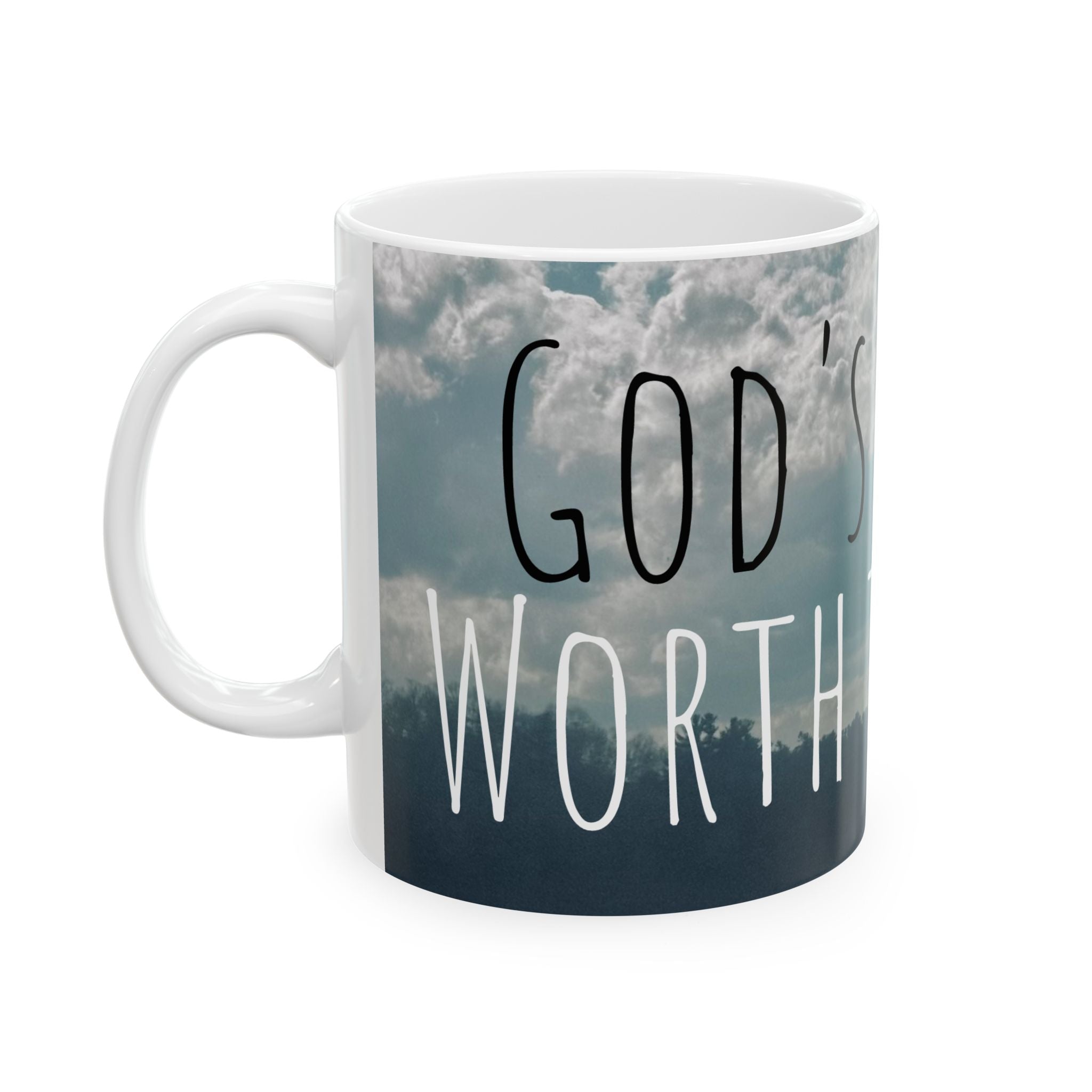 Ceramic Mug, (11oz) - God’s Plan