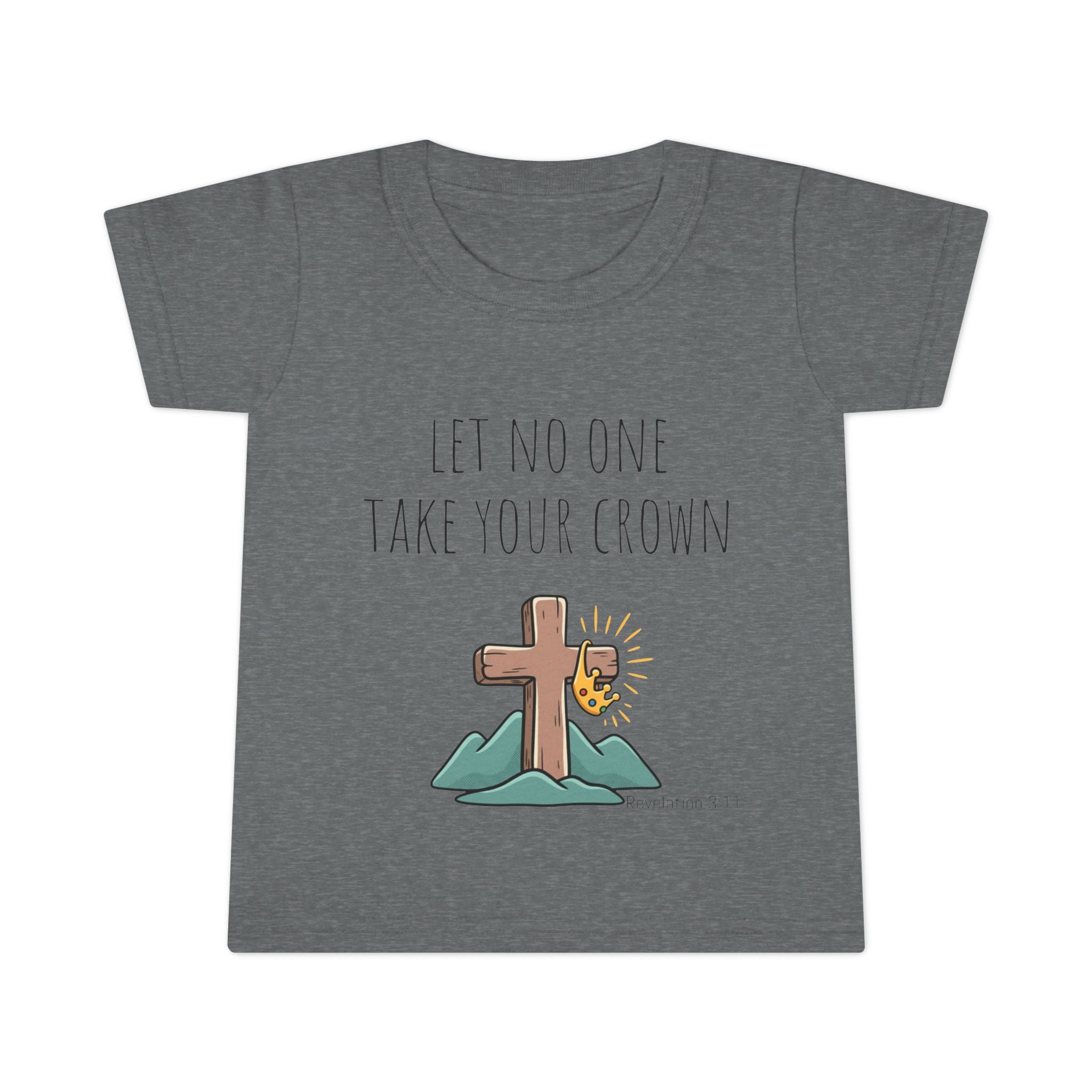 Toddler T-Shirt — Cross & Rising Sun Christian Kids Tee