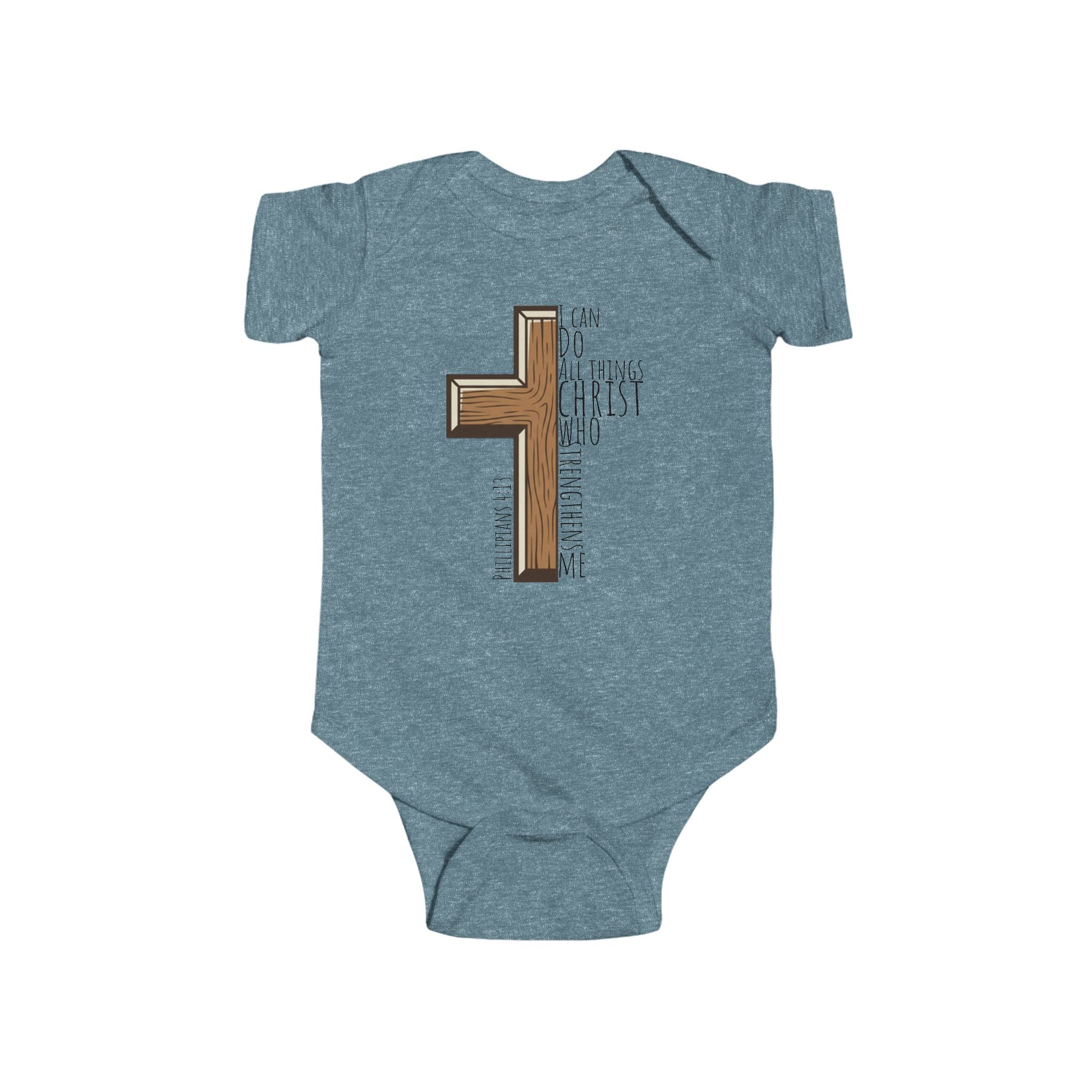Infant Fine Jersey Bodysuit - I can do all things