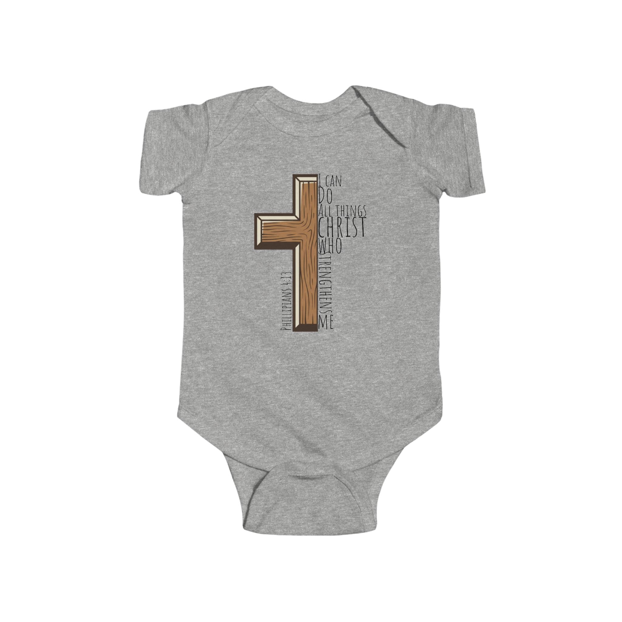 Infant Fine Jersey Bodysuit - I can do all things