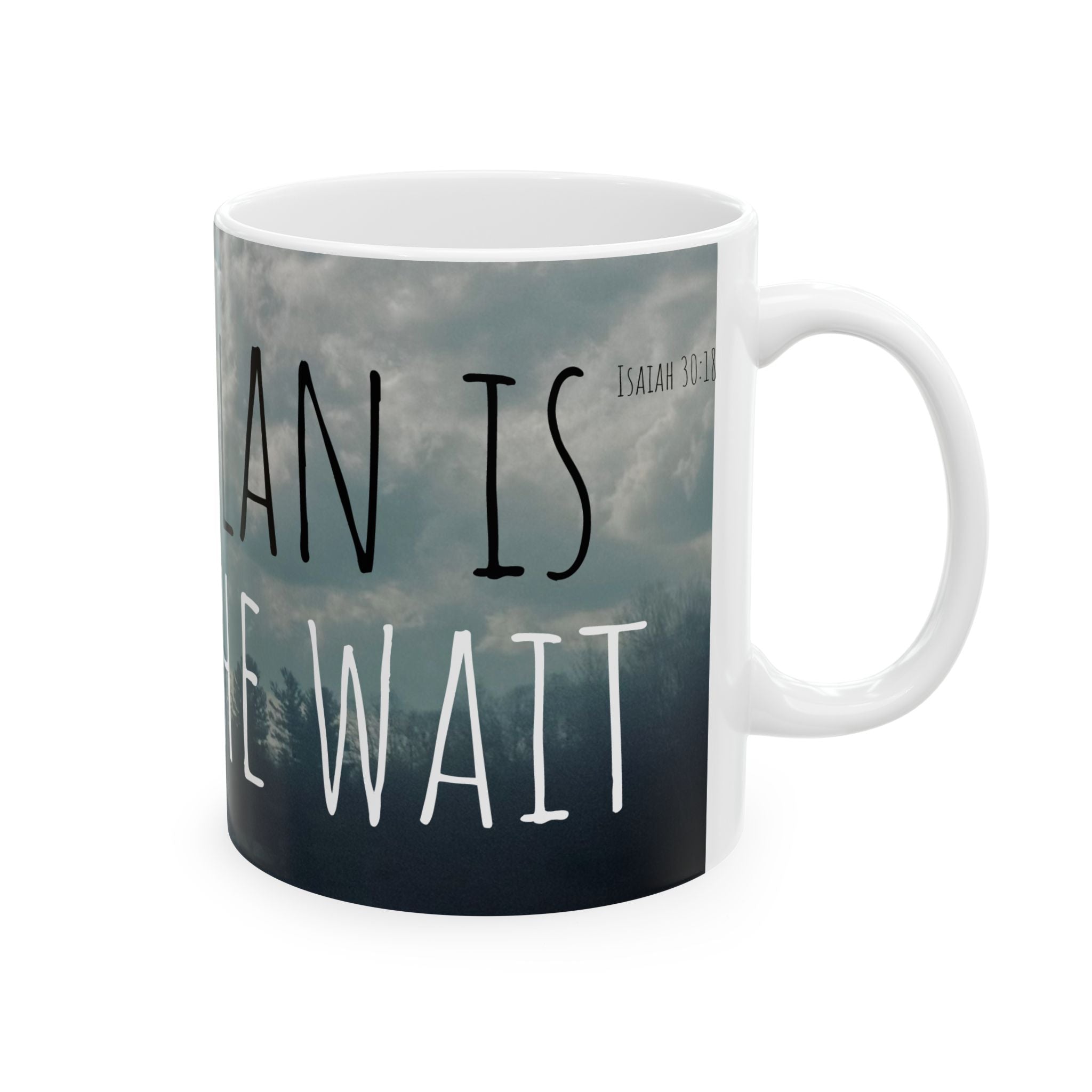Ceramic Mug, (11oz) - God’s Plan