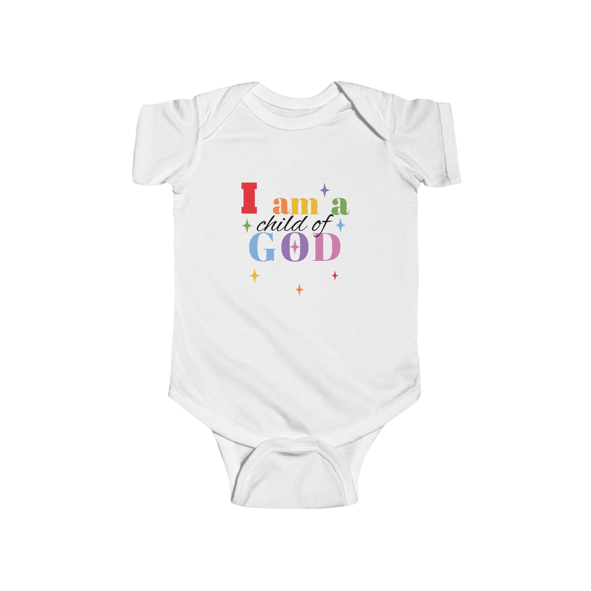 Infant Fine Jersey Bodysuit - I am a child of God